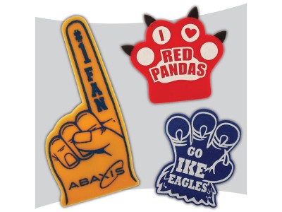 Novelty Foam Mitts