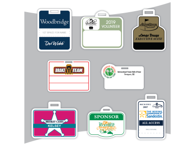 Lanyard & Clip Badges