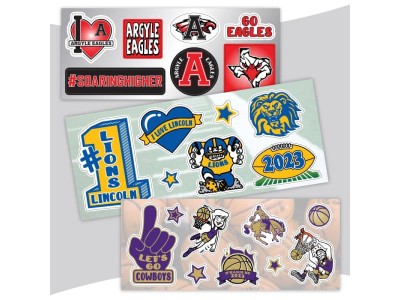 Spirit Sticker Sheets
