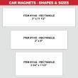 Magnetic Car Signs/Decals
