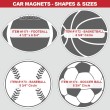 Magnetic Car Signs/Decals