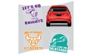 Clear Cal Decals - 4" x 4" 