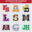 Custom Shape Buttons
