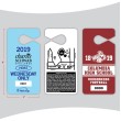 Polyethylene Parking Hangers - 3.5