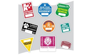 Parking Permit Stickers
