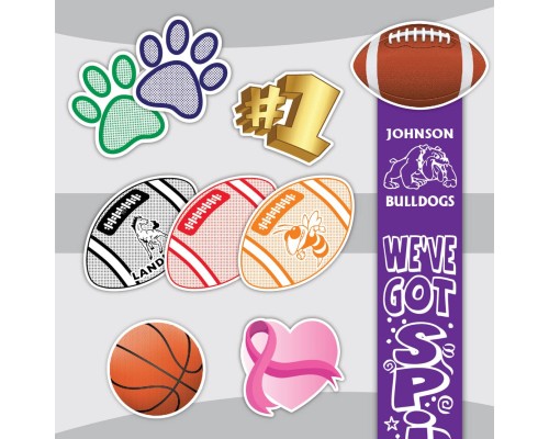 Sticky Toppers - VINYL & CUSTOM
