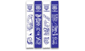 Football Slogan Ribbons
